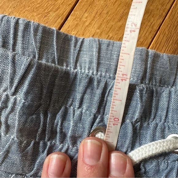 Athleta Women’s Cabo Linen Jogger Chambray Size 8 - Picture 11 of 14